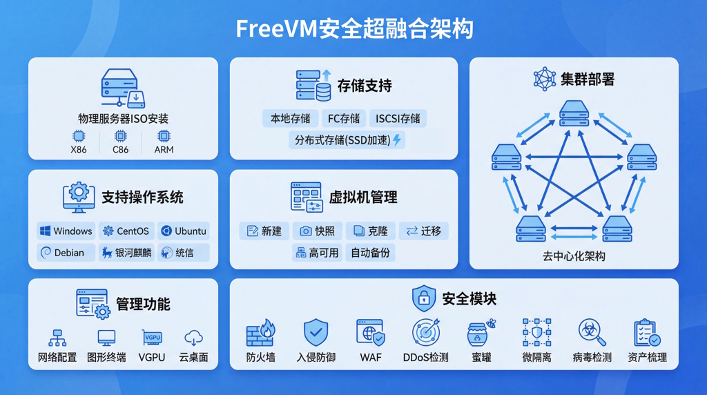 FreeVM超融合架构